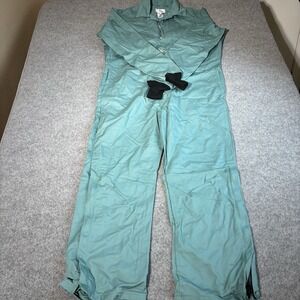 Steel Grip FR Coveralls Mens Large Green Flame Resistant CAT2 Westex Workwear